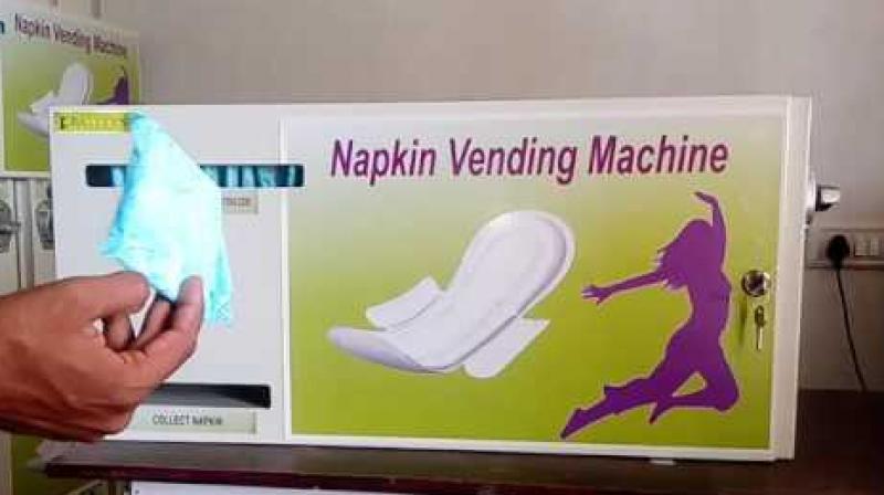 Sanitary pads vending machine Sanitary pads vending machine
