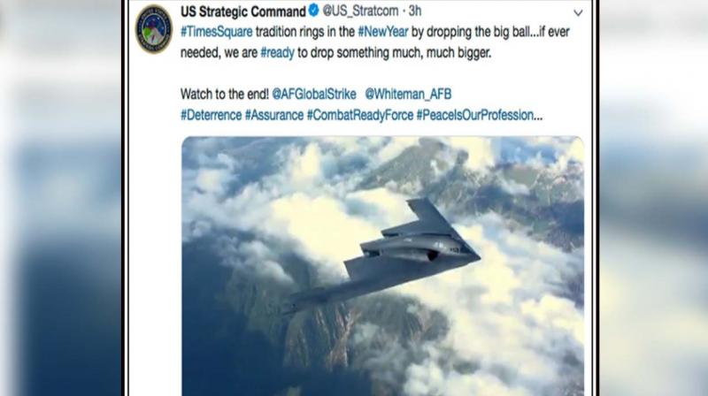 US military apologises about bombs dropping tweet US military apologises about bombs dropping tweet