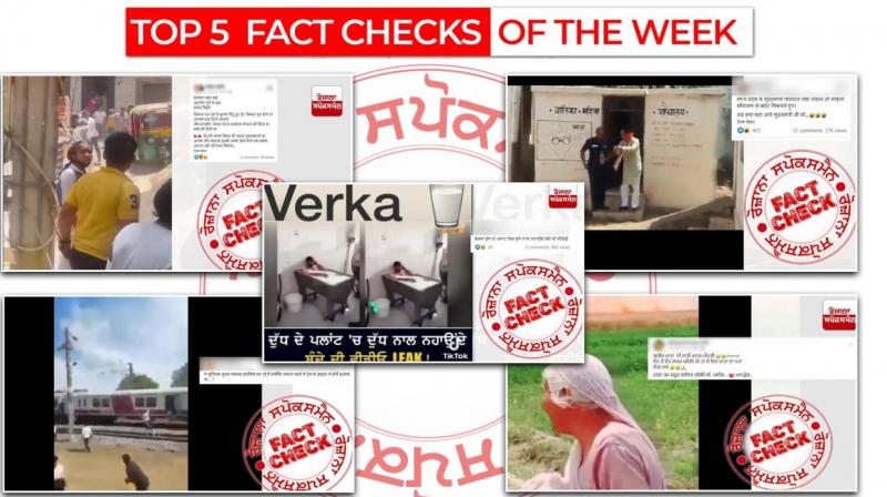 From fake news regarding Verka milk plant to same for Muslim Community Read our Top 5 Fact Checks From fake news regarding Verka milk plant to same for Muslim Community Read our Top 5 Fact Checks