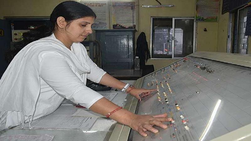 Woman on duty Woman on duty