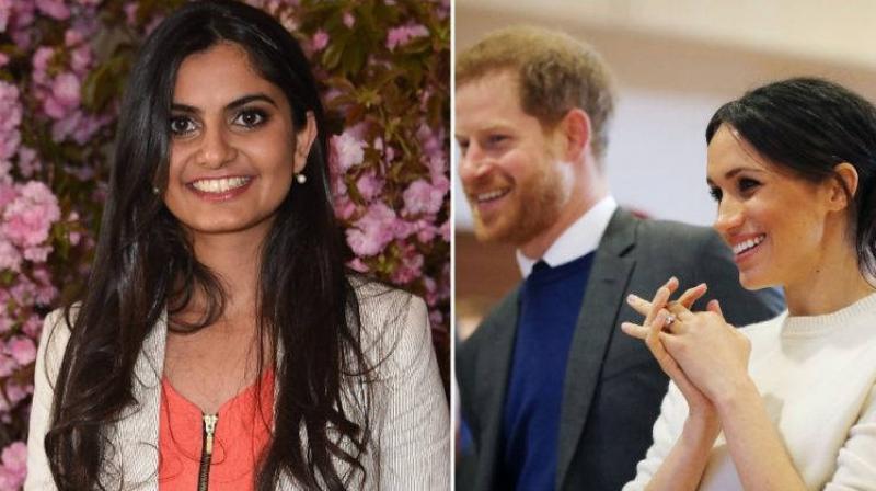 Indian girl joins royal wedding 