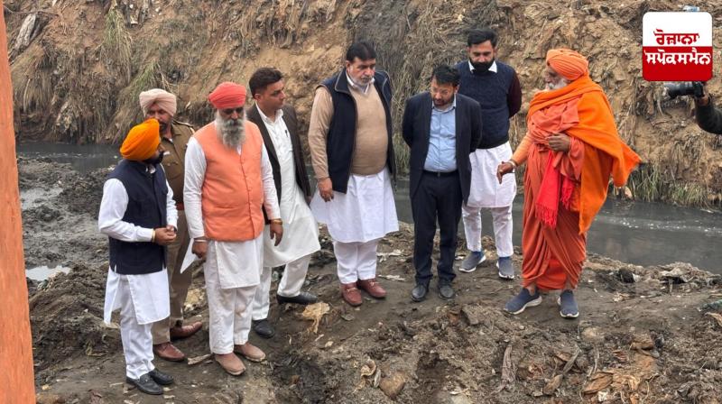 Local Government Minister Dr. Ravjot Singh visits Budha River for the third time Local Government Minister Dr. Ravjot Singh visits Budha River for the third time