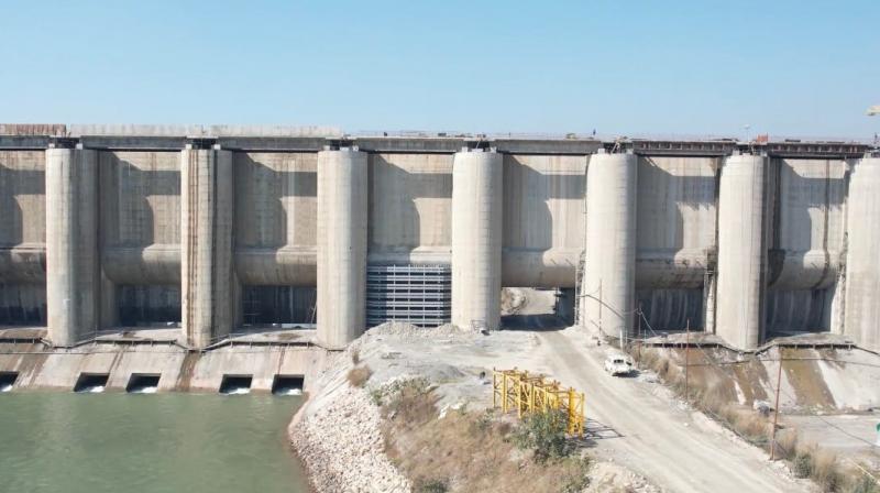 Construction of Shahpur Kandi Dam on Ravi River completed Construction of Shahpur Kandi Dam on Ravi River completed