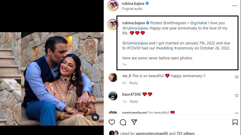Gurbaksh Singh Chahal and wife Rubina Bajwa's Twitter account suspended, wedding anniversary videos posted