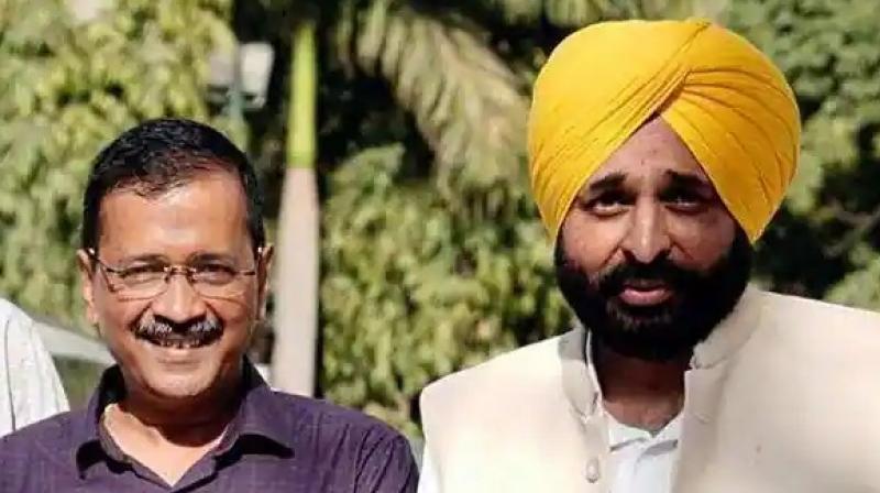 Arvind Kejriwal and CM Bhagwant Mann Arvind Kejriwal and CM Bhagwant Mann