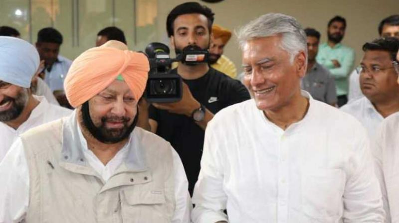 captain amrinder singh and sunil jakhar captain amrinder singh and sunil jakhar