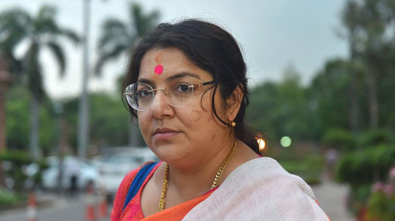 BJP MP Locket Chatterjee's corona test came back positive BJP MP Locket Chatterjee's corona test came back positive