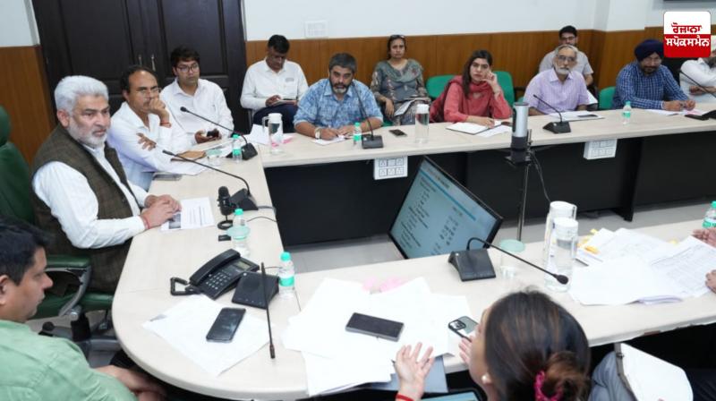 Minister Lal Chand Kataruchak reviewed the wheat procurement and 100 percent e-KYC status of NFSA beneficiaries Minister Lal Chand Kataruchak reviewed the wheat procurement and 100 percent e-KYC status of NFSA beneficiaries