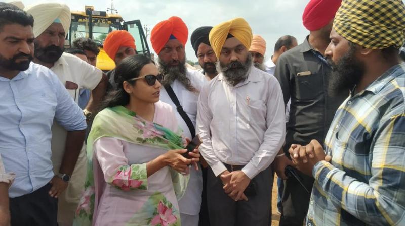  The work of filling gaps in Ghaggar and other rivers is in full swing - DC Patiala