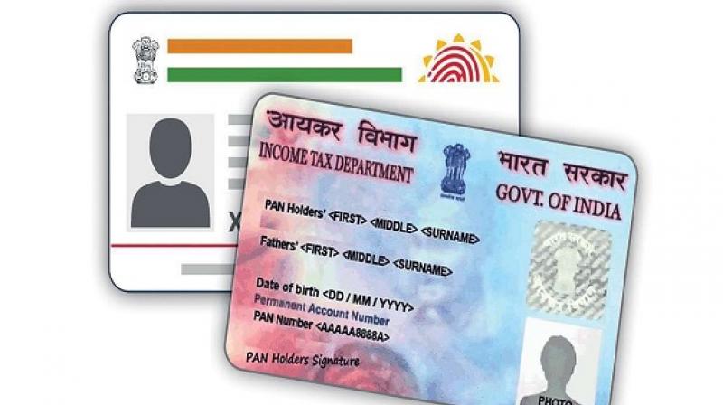 Aadhaar card pan