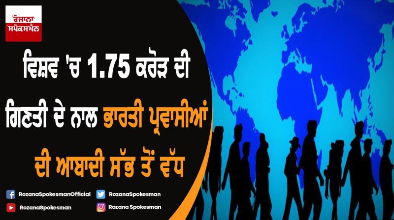 At 17.5 million, Indian diaspora largest in the world : UN report At 17.5 million, Indian diaspora largest in the world : UN report