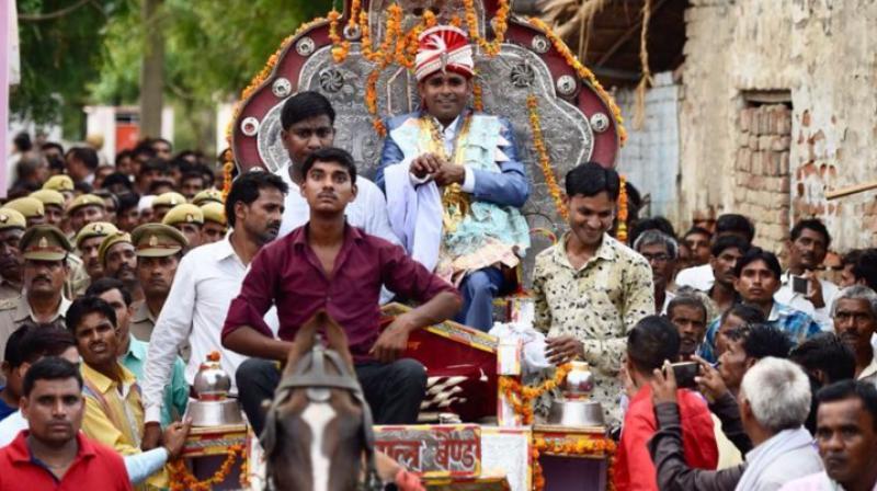 Dalit groom