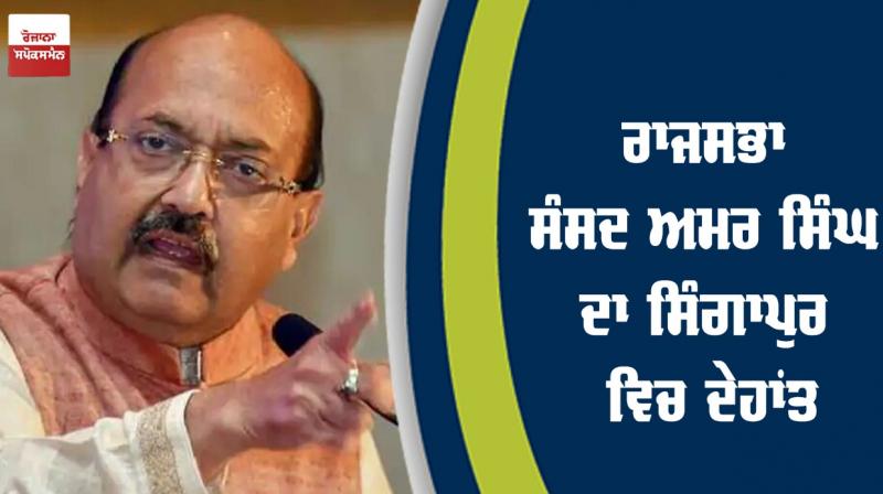 Rajya Sabha MP Amar Singh Rajya Sabha MP Amar Singh