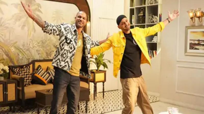 Former cricketer Harbhajan congratulated Shikhar Dhawan Former cricketer Harbhajan congratulated Shikhar Dhawan
