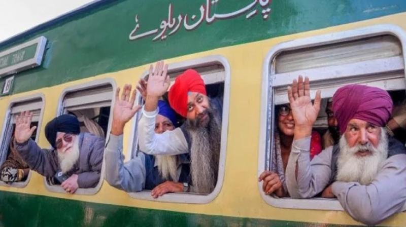 200 sikh pilgrims arrive in Pakistan to celebrate baisakhi festival