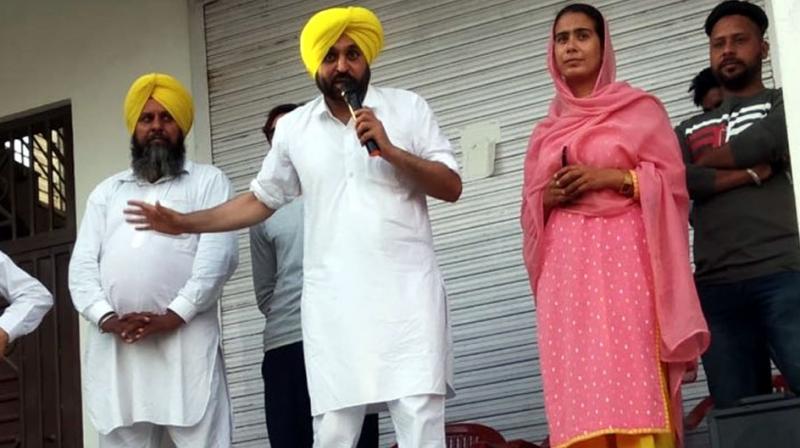 Bhagwant mann punjab Aam Aadmi Party punjab chief letter to people for liquor