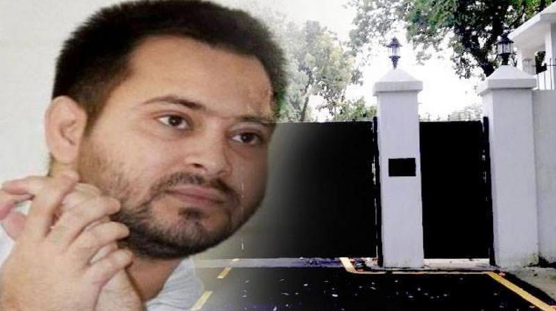 Tejashwi Yadav asked to vacate government bungalow Tejashwi Yadav asked to vacate government bungalow