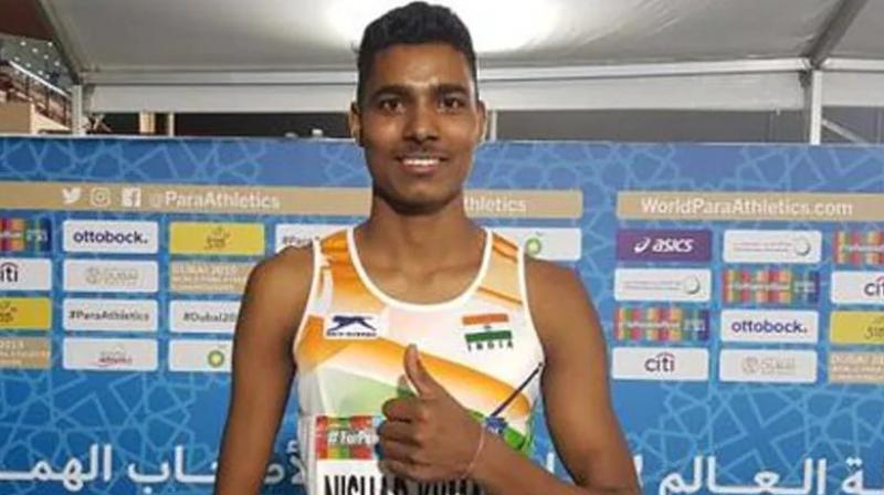 Asian Para Games: Nishad Kumar bags gold medal in Men's High Jump T47 Final Asian Para Games: Nishad Kumar bags gold medal in Men's High Jump T47 Final