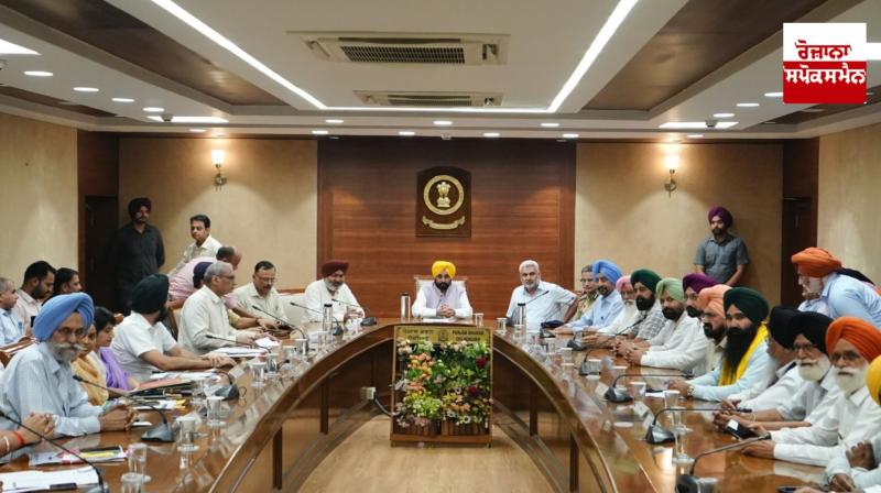 Farmers ended the sit-in after CM Mann's assurance, Farmers ended the sit-in after CM Mann's assurance,