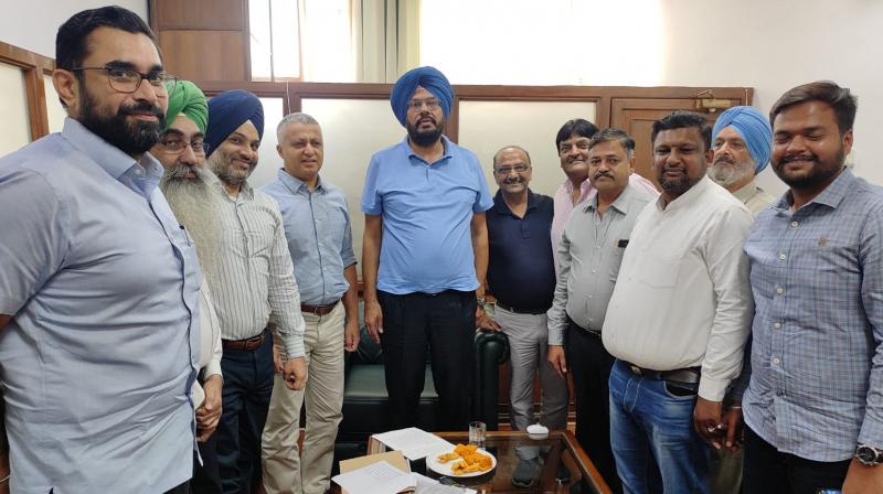 Cabinet Minsiter Kuldeep Dhaliwal and Others 