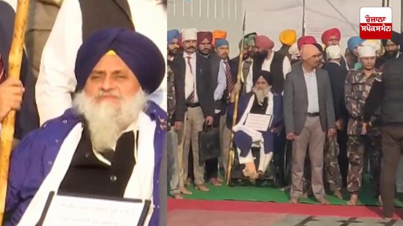 Sukhbir Singh serving sentence at Takhat Sri Damdama Sahib Sukhbir Singh serving sentence at Takhat Sri Damdama Sahib