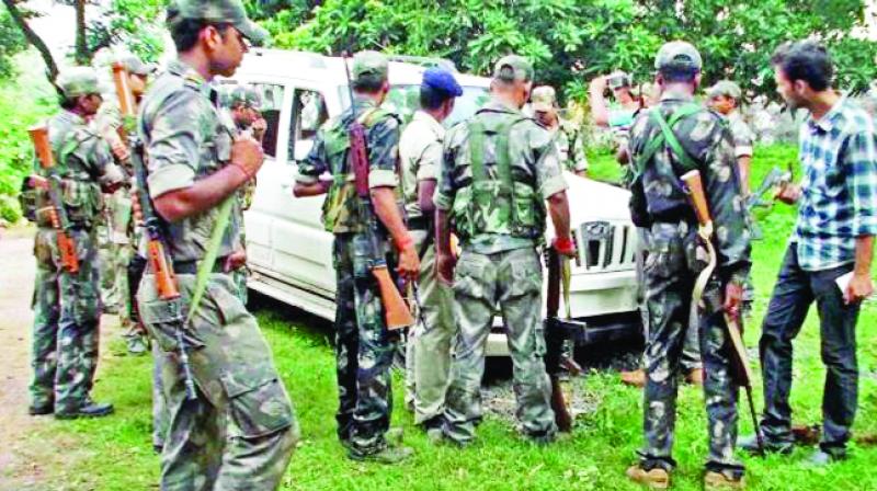Army personnel deployed at the spot. Army personnel deployed at the spot.