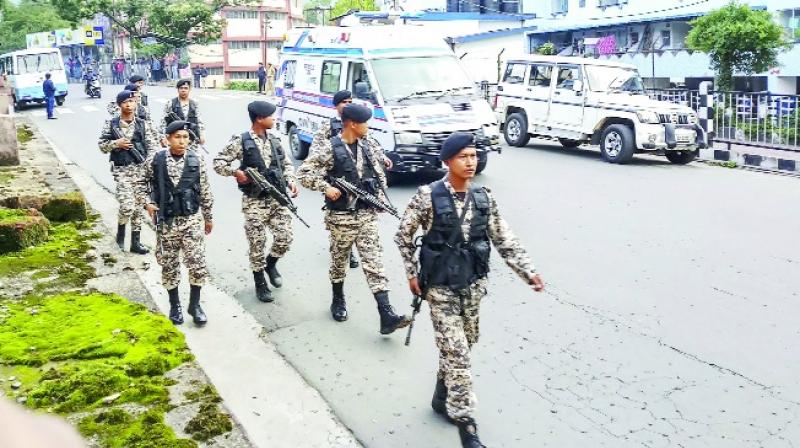 Army in Shillong Army in Shillong