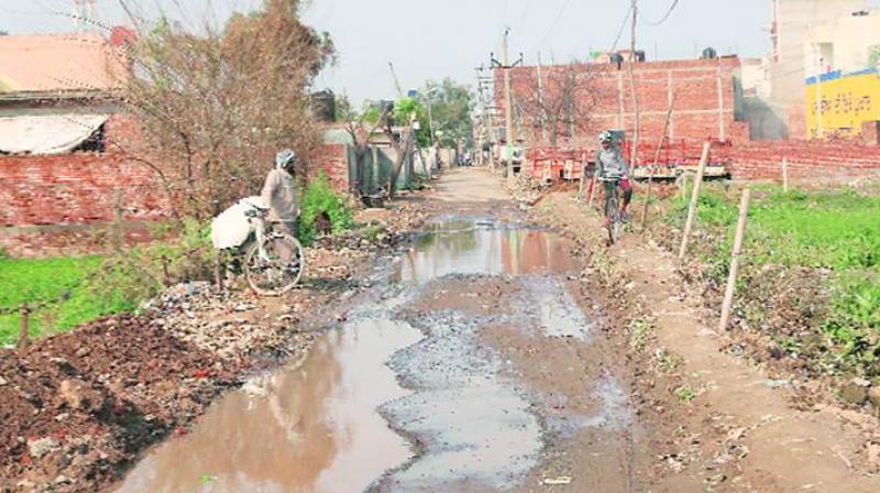 Development work of the villages canceled due to election code Development work of the villages canceled due to election code