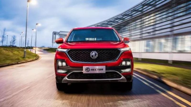 MG hector to be indias first internet car MG hector to be indias first internet car