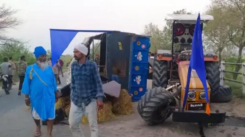 A trolley crushed 2 children in Ludhiana News A trolley crushed 2 children in Ludhiana News