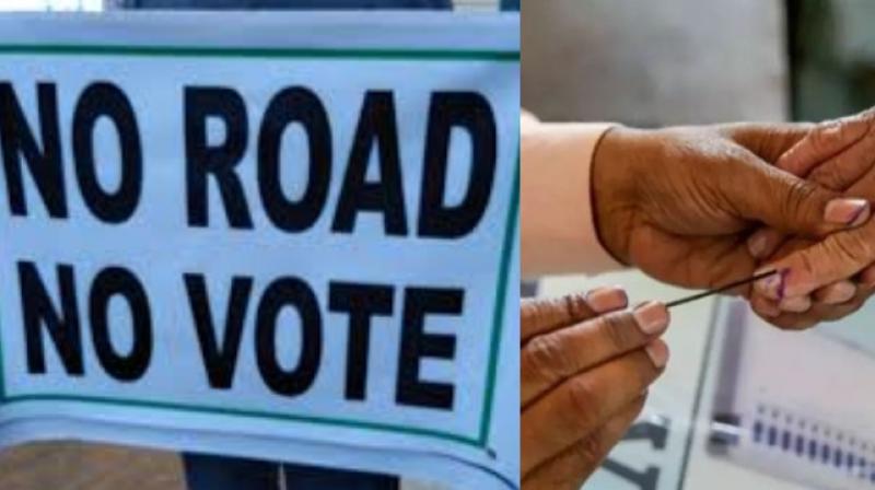 'No road, no vote':