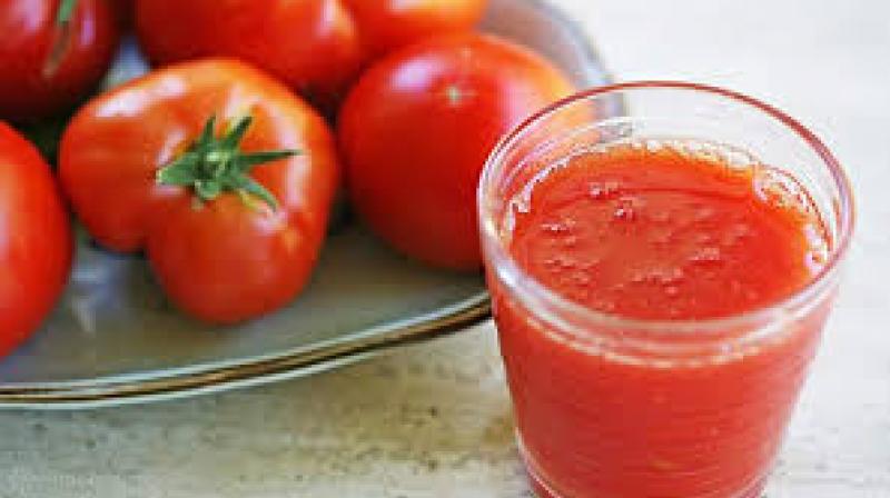 Tomato Juice reduces the risk of heart disease
