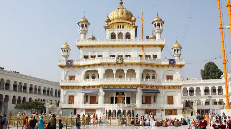The discussion of calling the core committee members of the Akali Dal to the Akal Takht The discussion of calling the core committee members of the Akali Dal to the Akal Takht