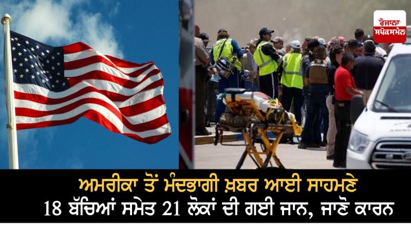 The unfortunate news came from America The unfortunate news came from America