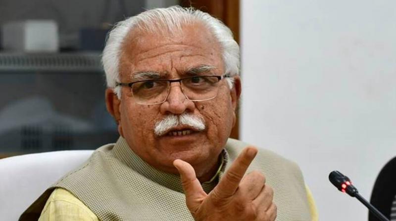 Haryana CM Manohar Lal Khattar Tweet Haryana CM Manohar Lal Khattar Tweet