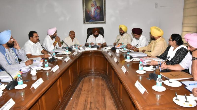 Punjab Cabinet Meeting Punjab Cabinet Meeting