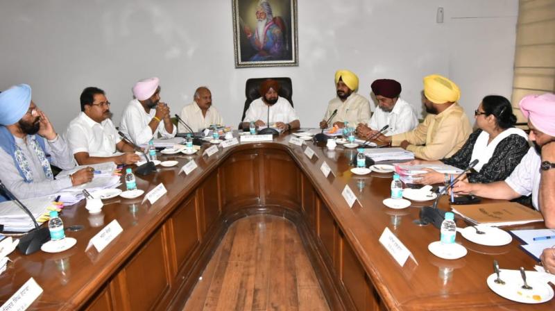 Punjab Cabinet Meeting