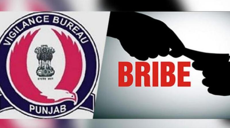 Vigilance nabs secretary market committee red handed for accepting bribe Vigilance nabs secretary market committee red handed for accepting bribe