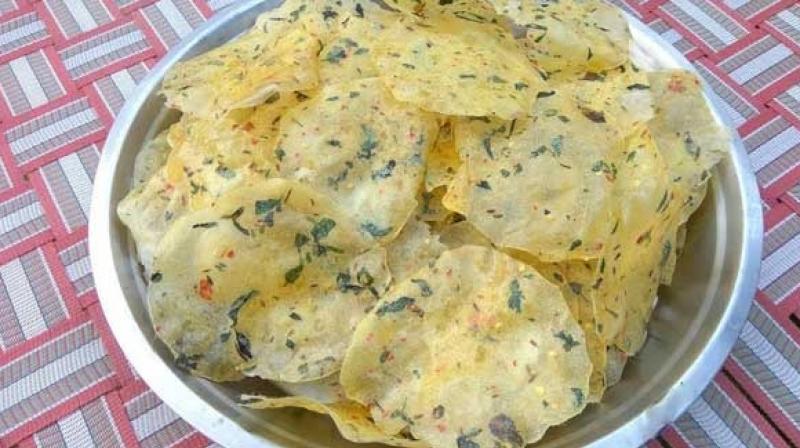 Potato Papad Potato Papad