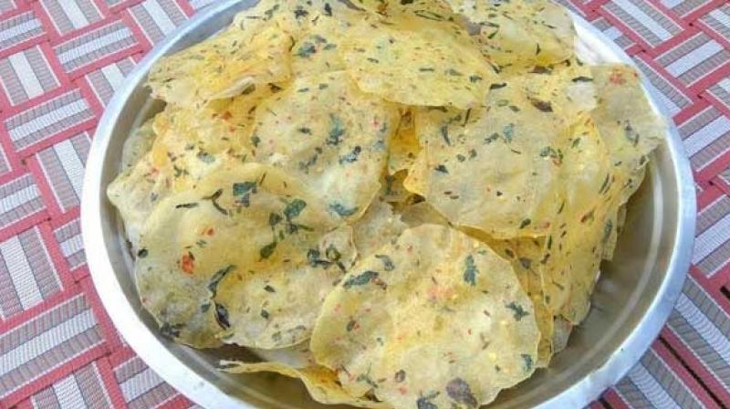 Potato Papad