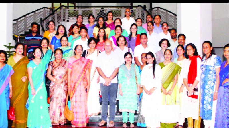 Manish Sisodia With Principals and Teachers