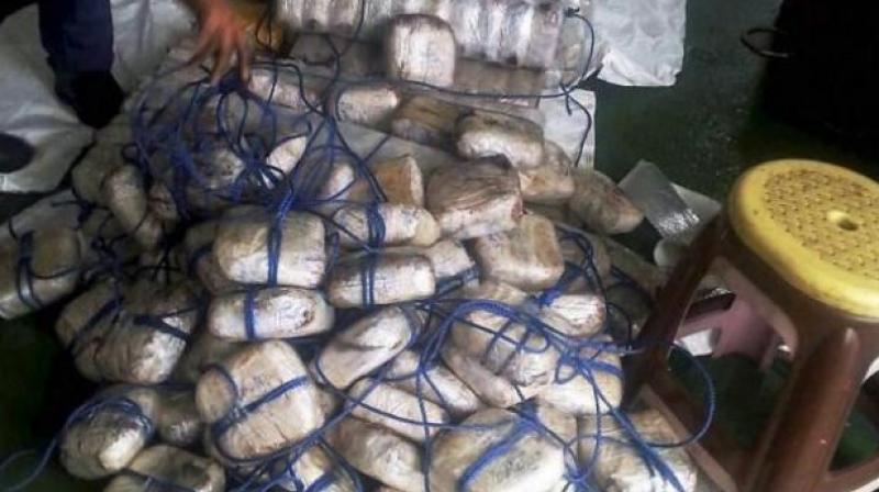 500 crore heroin worth being brought to India from Pakistan 500 crore heroin worth being brought to India from Pakistan