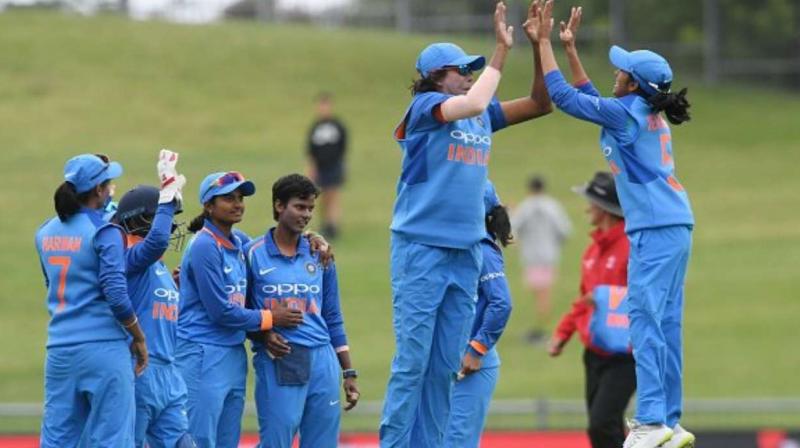 Indian women's cricket team also created history against New Zealand