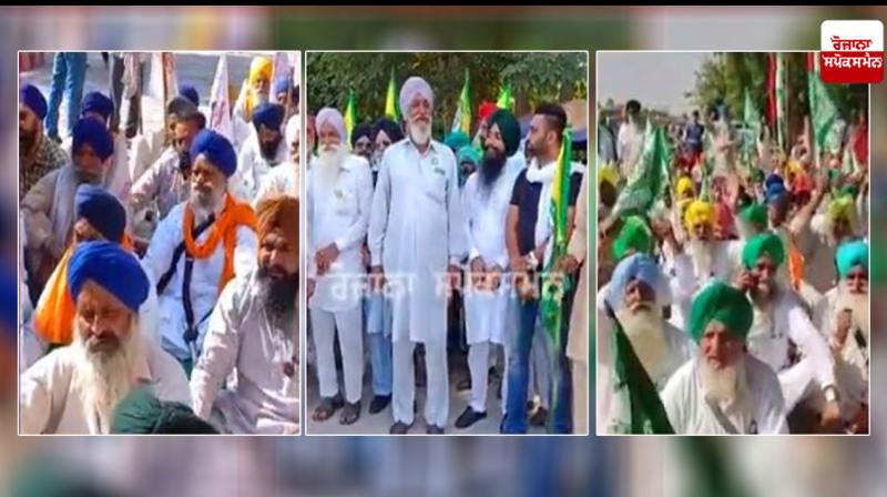 Farmers protest against Lakhimpur Khedi Incident Farmers protest against Lakhimpur Khedi Incident
