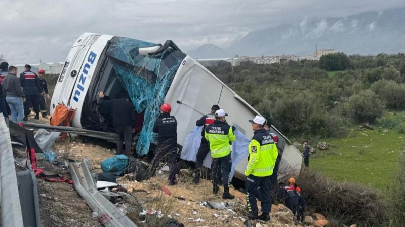 Turkey Bus accident