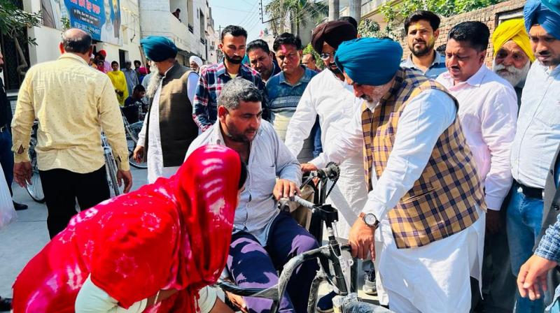 The disabled are also an important part of our society: Chetan Singh Jaudamajra The disabled are also an important part of our society: Chetan Singh Jaudamajra