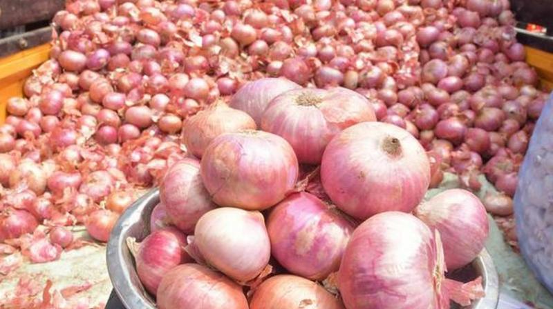 Onion price drop by up to Rs 10/kg in consuming. Onion price drop by up to Rs 10/kg in consuming.