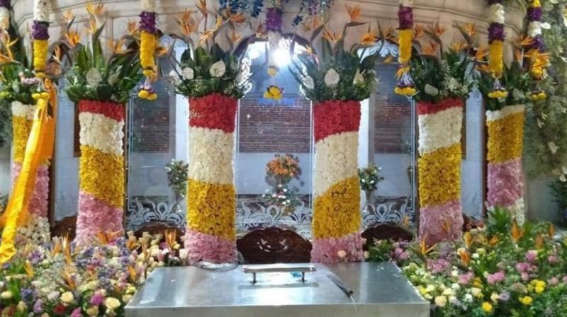 Decoration at Darbar Sahib 