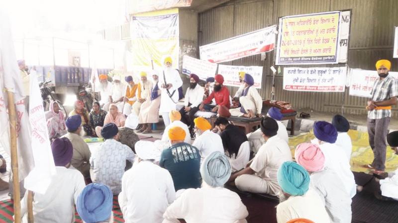 Radha Swami effigy blowing program postponed by protesters
