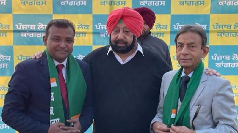 KK Sharma joins Punjab Lok Congress KK Sharma joins Punjab Lok Congress